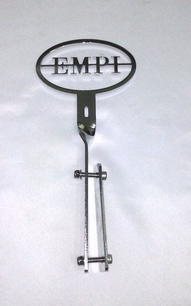 Emblema ``EMPI´´ Maciço Cromado com pedestal